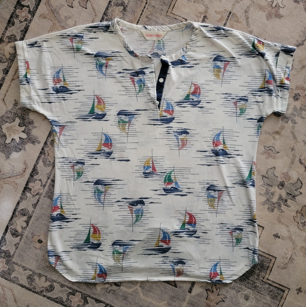 Vintage Nautical Sail Boat Henley